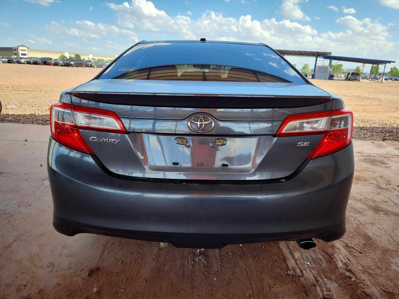2012 Toyota Camry Se Gray vin: 4T1BF1FKXCU134870