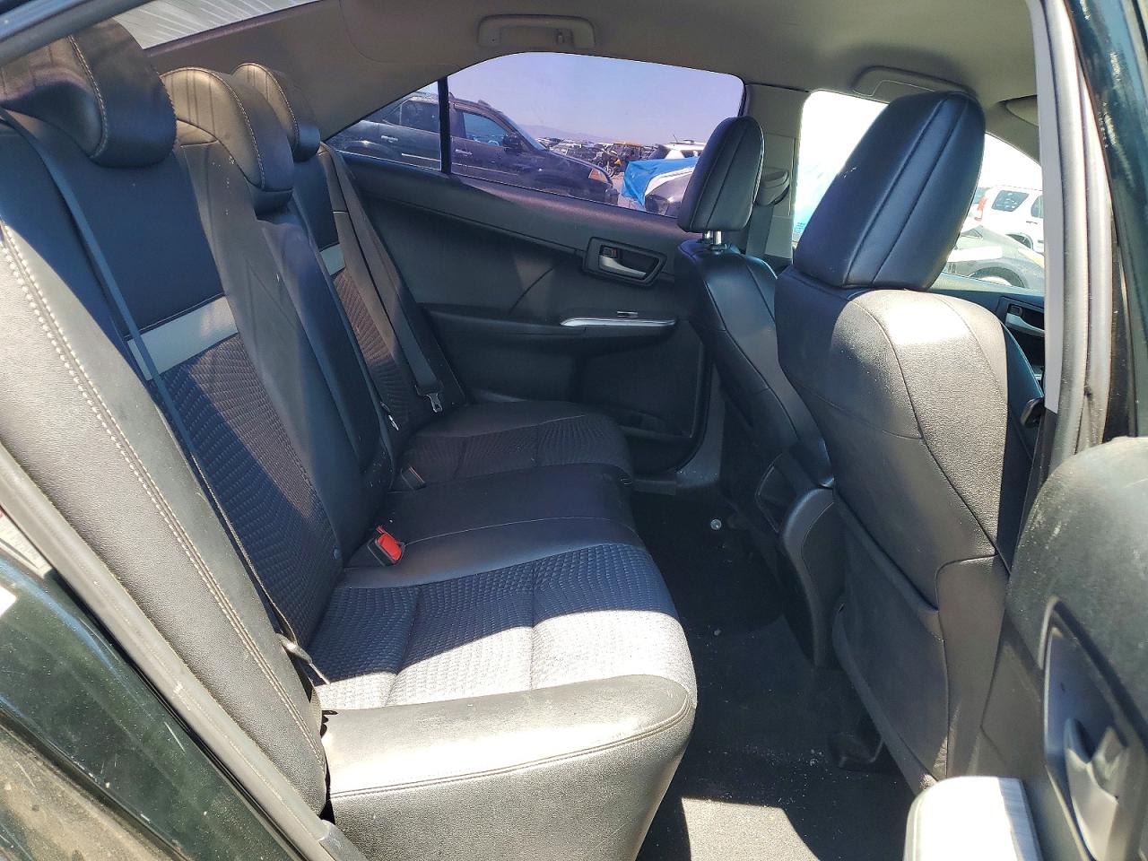 2012 Toyota Camry Se Black vin: 4T1BF1FKXCU140054