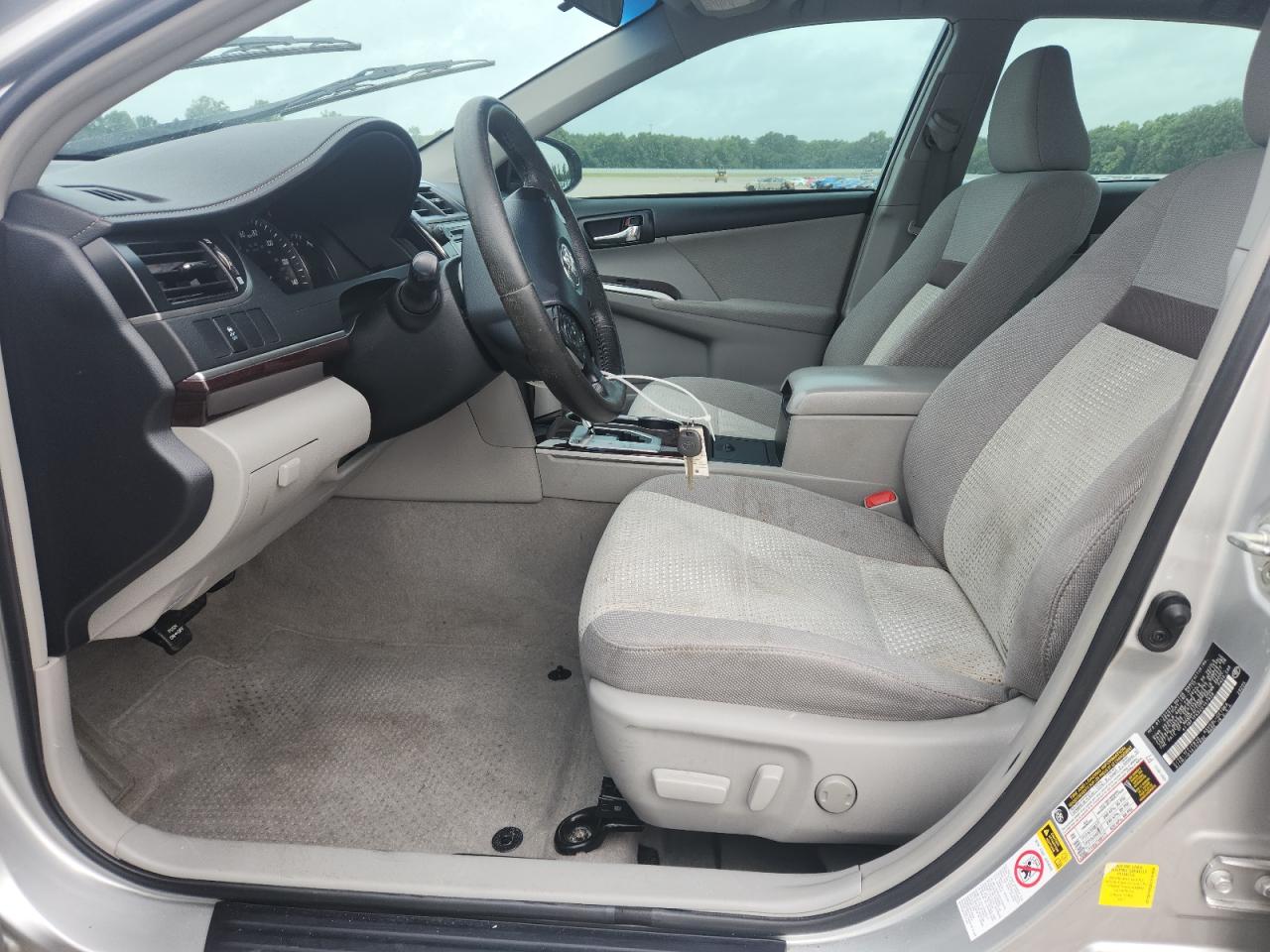 2012 Toyota Camry Xle Silver vin: 4T1BF1FKXCU147828