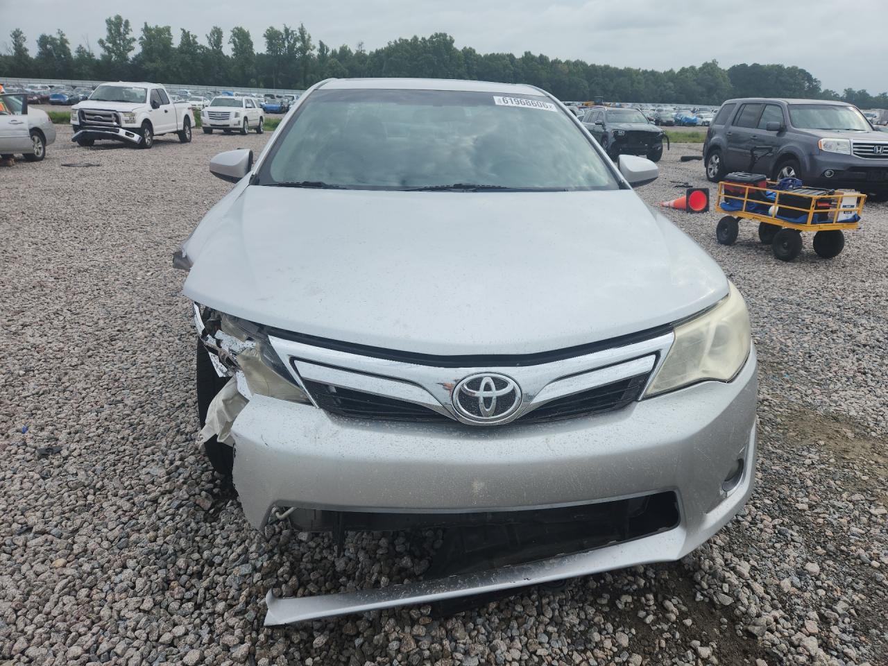 2012 Toyota Camry Xle Silver vin: 4T1BF1FKXCU147828
