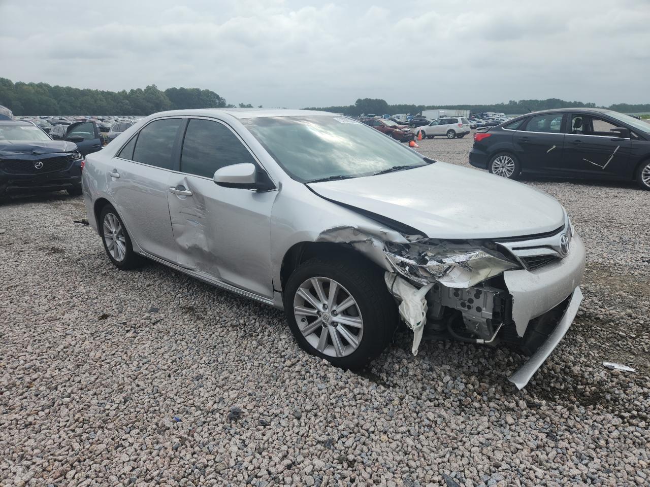 2012 Toyota Camry Xle Silver vin: 4T1BF1FKXCU147828