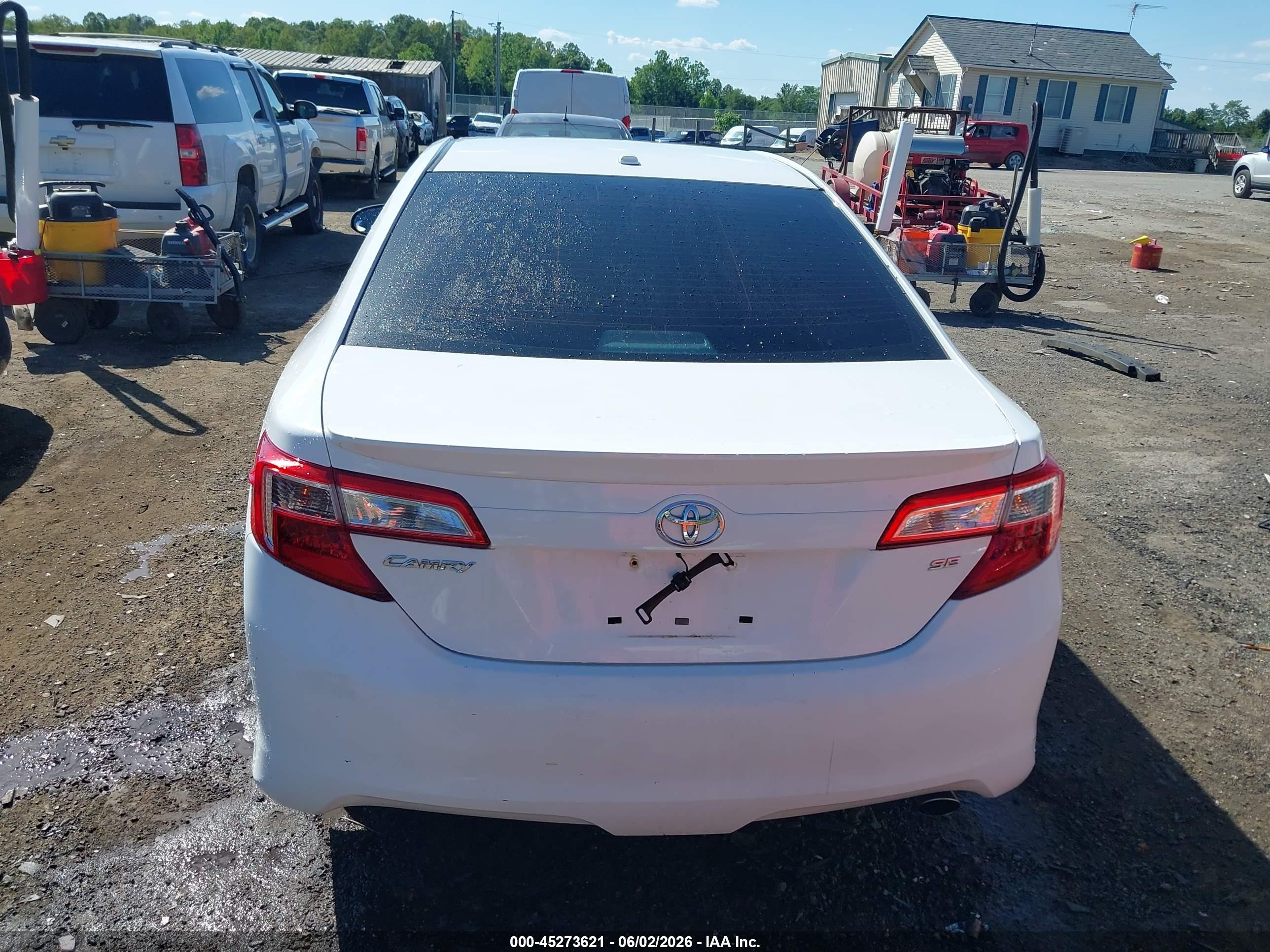 2012 Toyota Camry Se Белый vin: 4T1BF1FKXCU150454