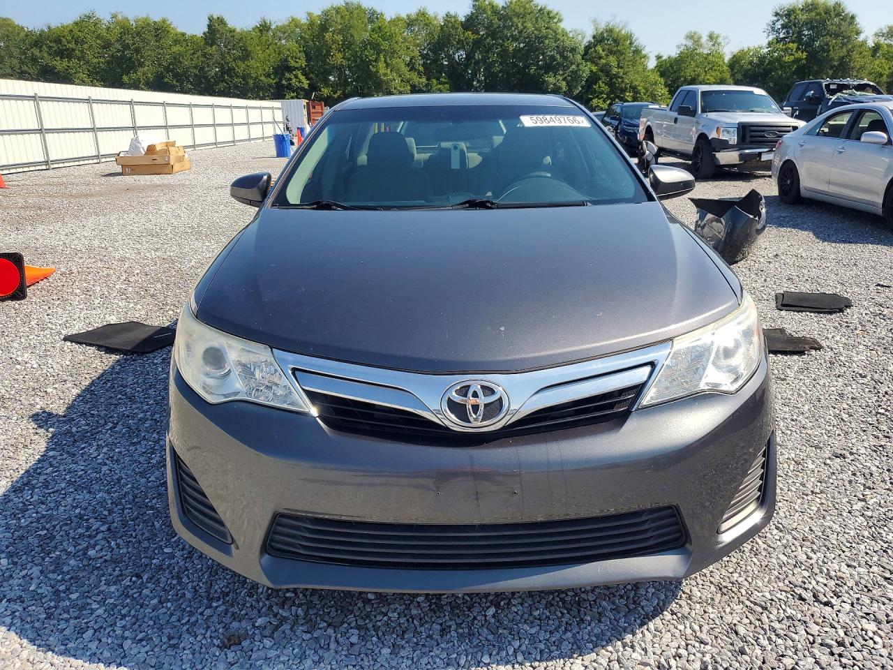 2012 Toyota Camry Le Gray vin: 4T1BF1FKXCU164645