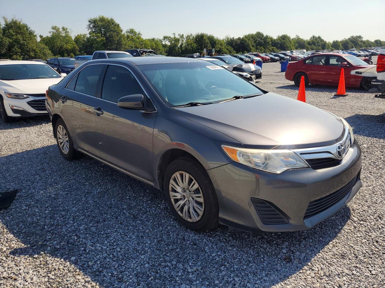2012 Toyota Camry Le Gray vin: 4T1BF1FKXCU164645