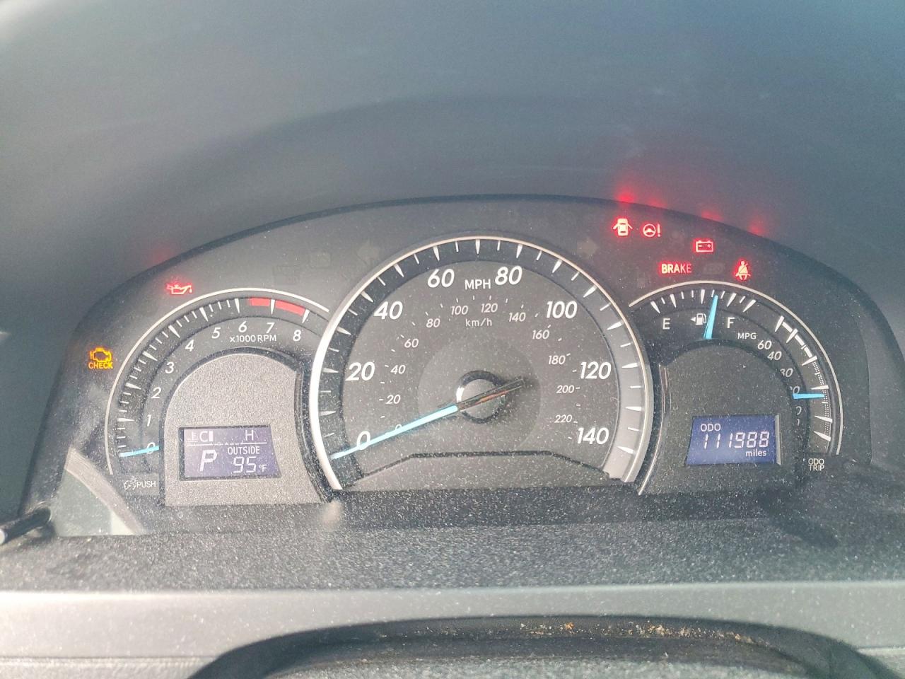 2012 Toyota Camry Le Gray vin: 4T1BF1FKXCU164645