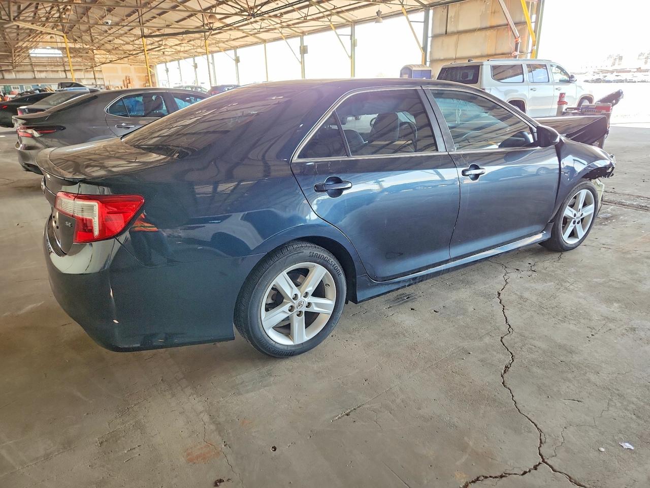 2012 Toyota Camry Se Синий vin: 4T1BF1FKXCU174205