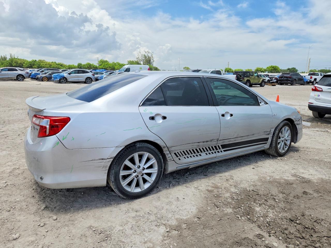 2012 Toyota Camry Xle Silver vin: 4T1BF1FKXCU177119