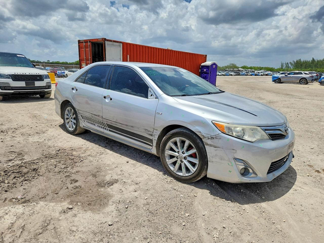 2012 Toyota Camry Xle Silver vin: 4T1BF1FKXCU177119