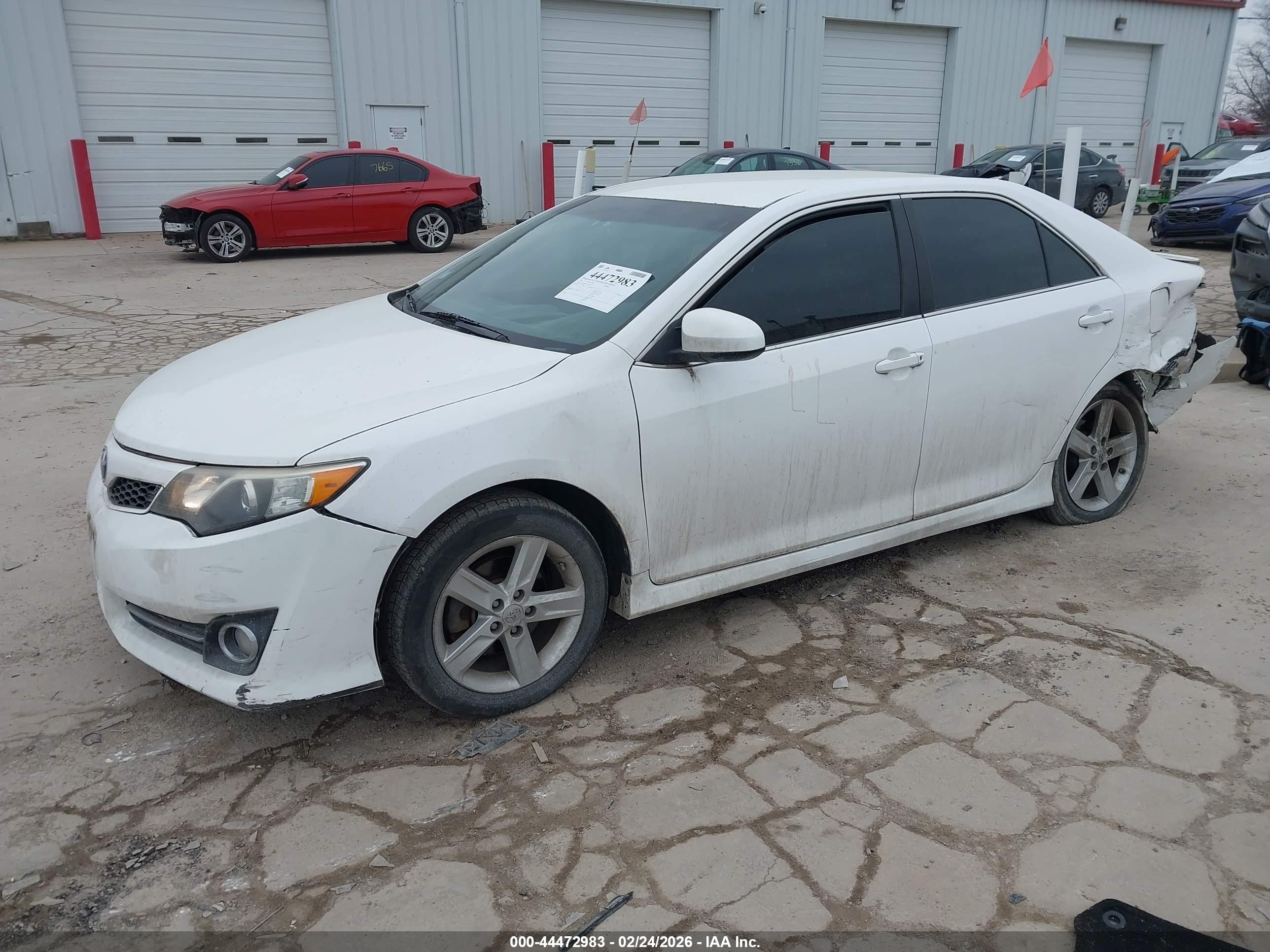 2012 Toyota Camry Se White vin: 4T1BF1FKXCU181431