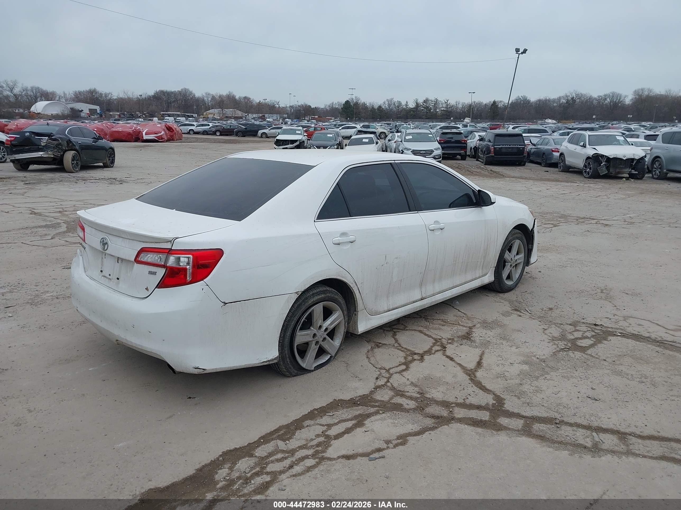 2012 Toyota Camry Se White vin: 4T1BF1FKXCU181431