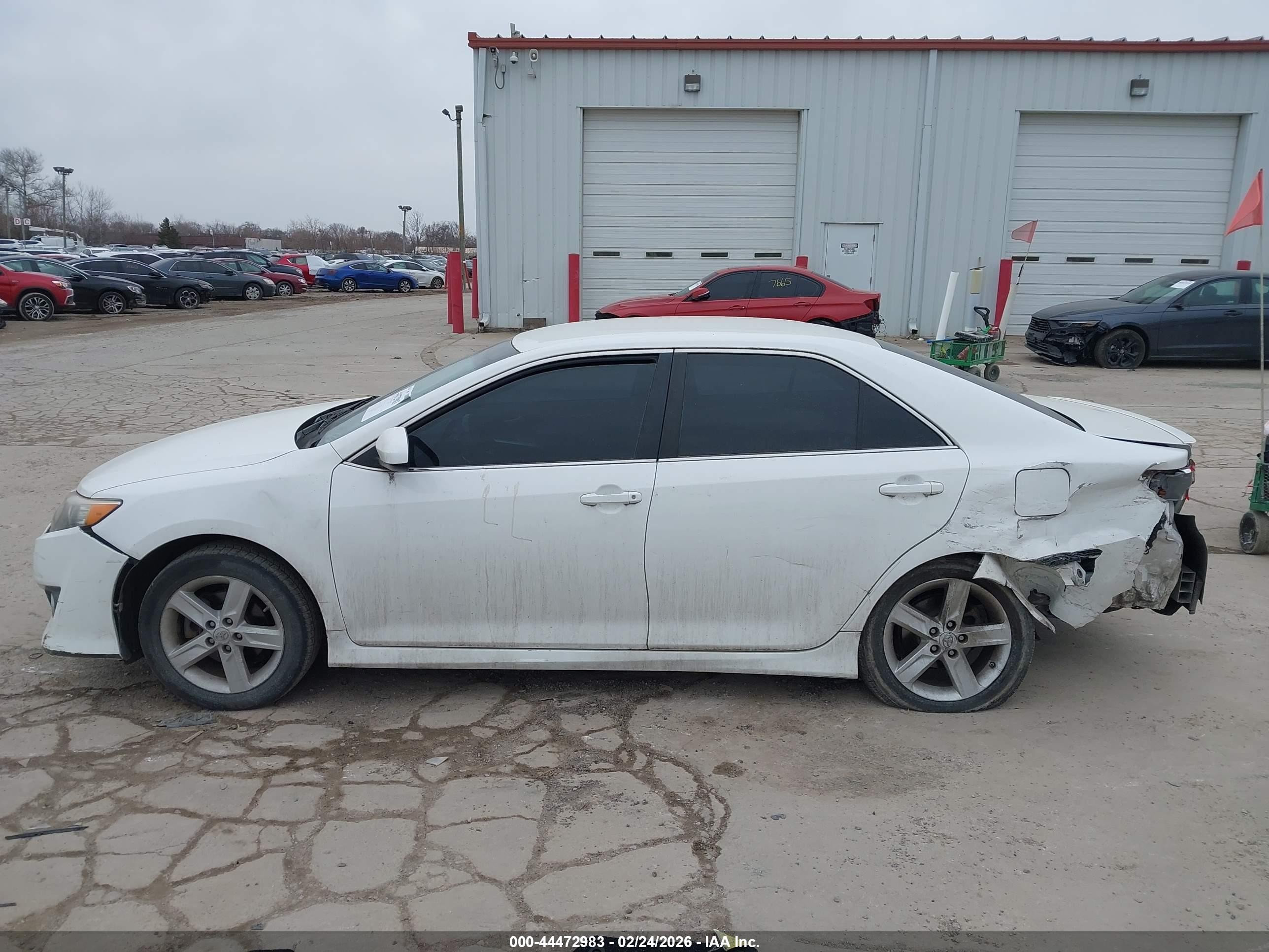 2012 Toyota Camry Se White vin: 4T1BF1FKXCU181431