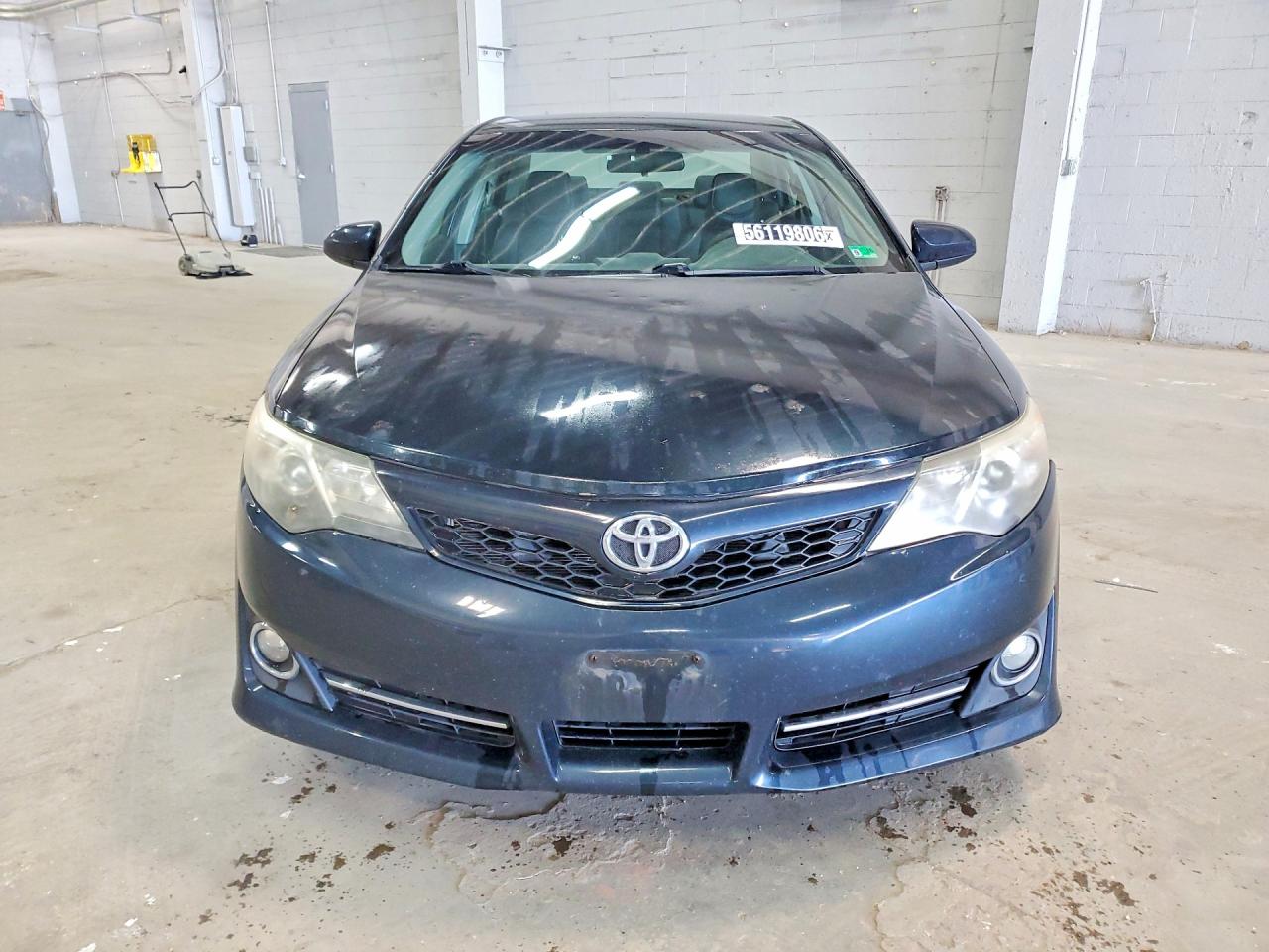 2012 Toyota Camry Se Черный vin: 4T1BF1FKXCU183468