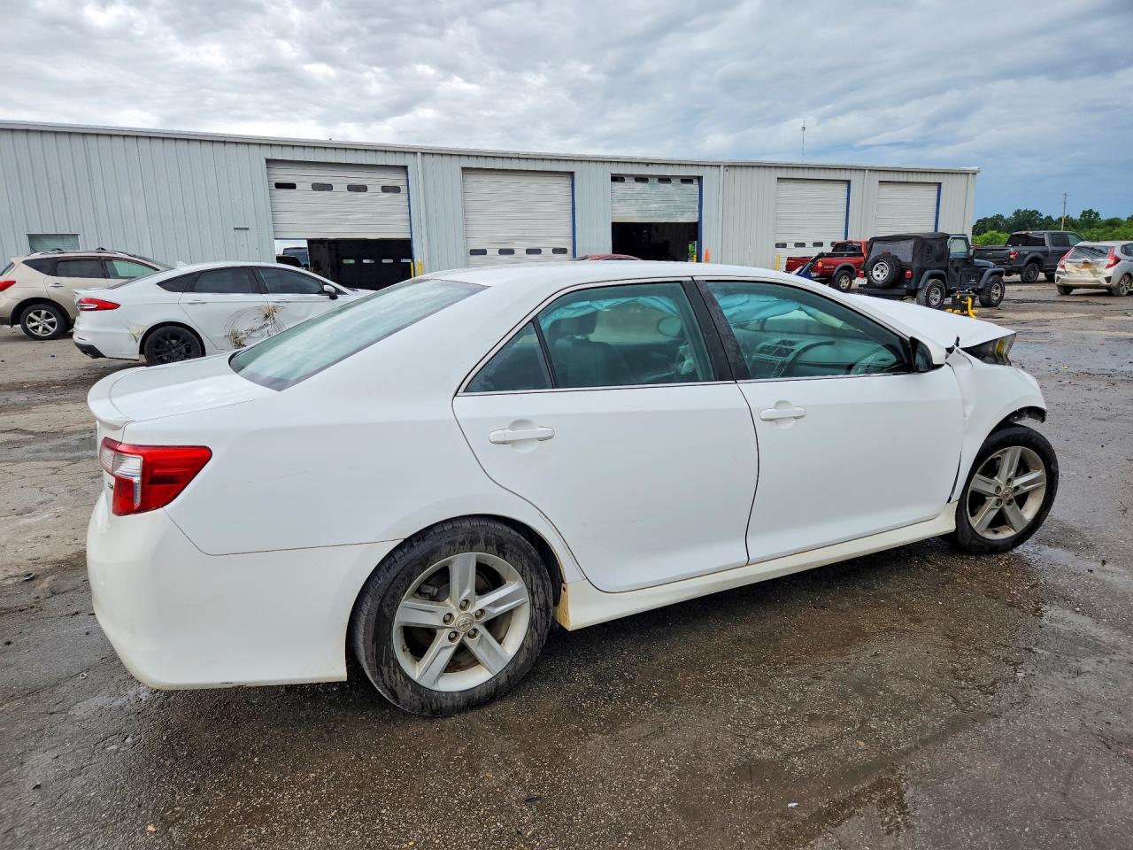 2012 Toyota Camry Se White vin: 4T1BF1FKXCU183549