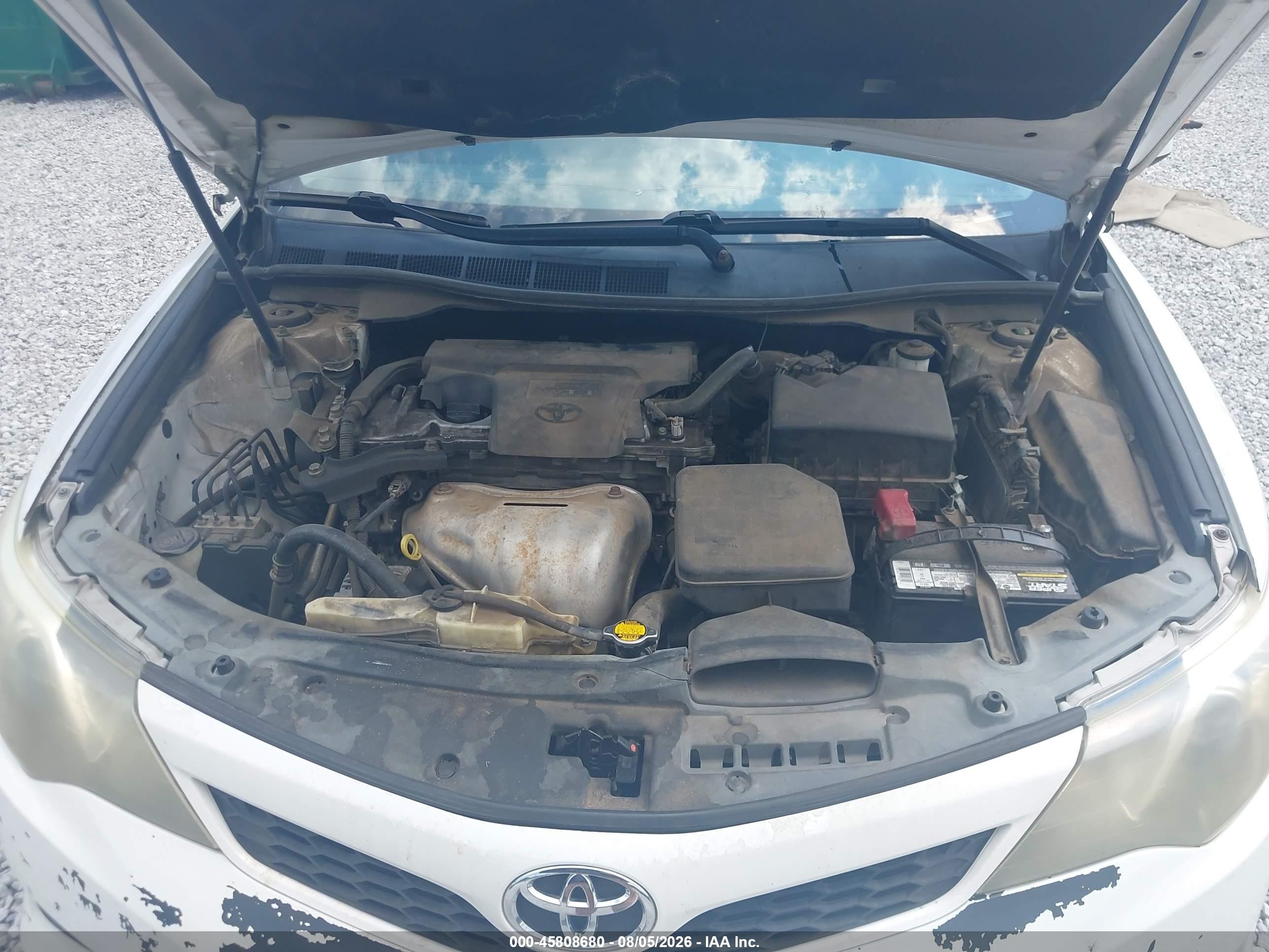 2012 Toyota Camry Se White vin: 4T1BF1FKXCU191117