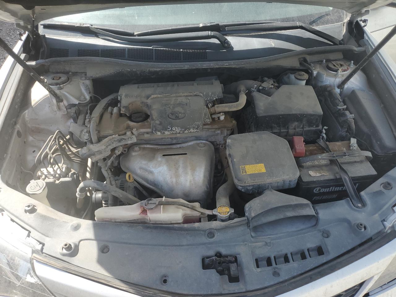 2012 Toyota Camry Base Silver vin: 4T1BF1FKXCU200172
