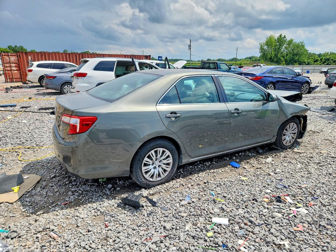 2012 Toyota Camry Le Green vin: 4T1BF1FKXCU503081