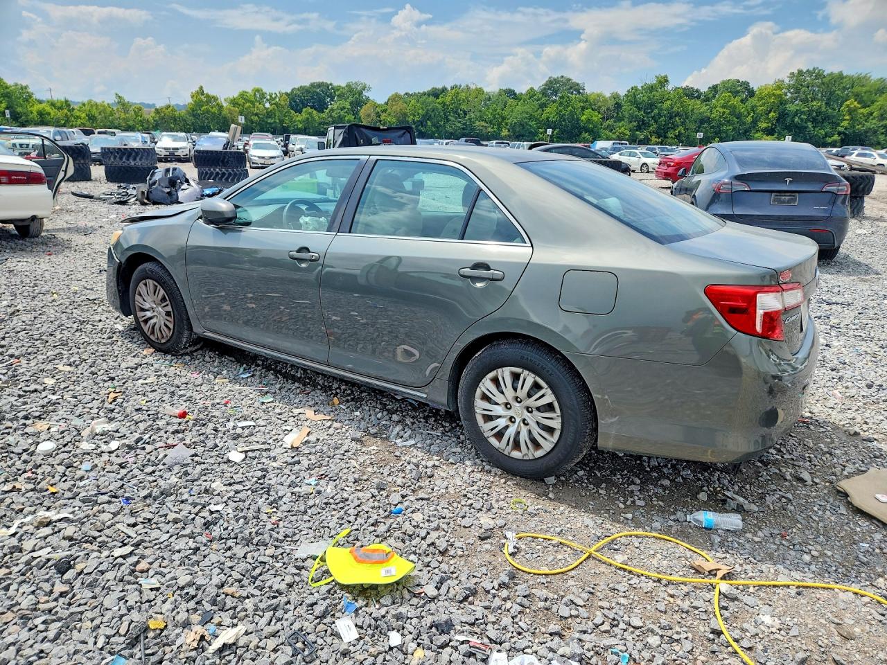 2012 Toyota Camry Le Green vin: 4T1BF1FKXCU503081