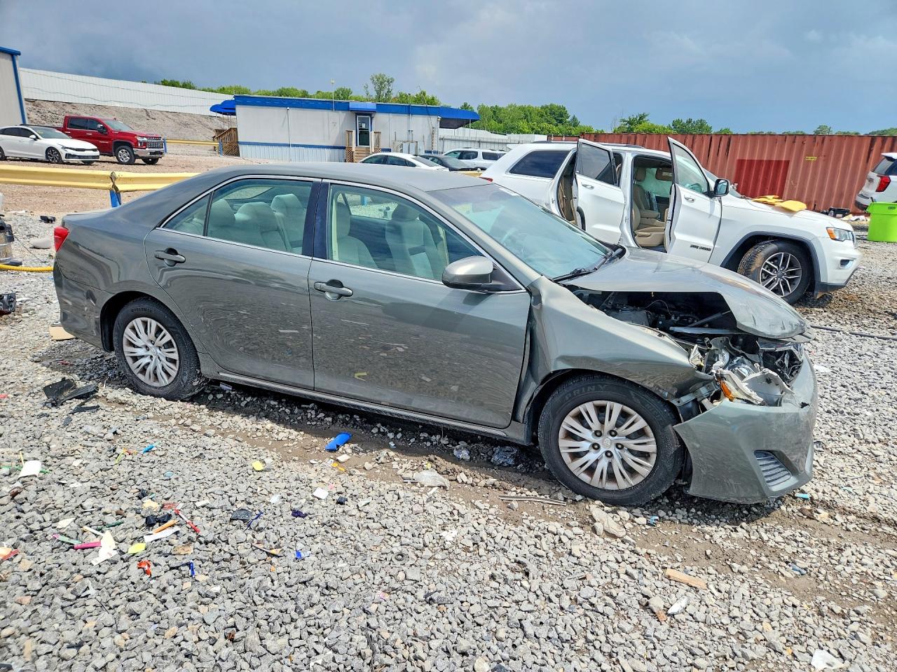 2012 Toyota Camry Le Green vin: 4T1BF1FKXCU503081