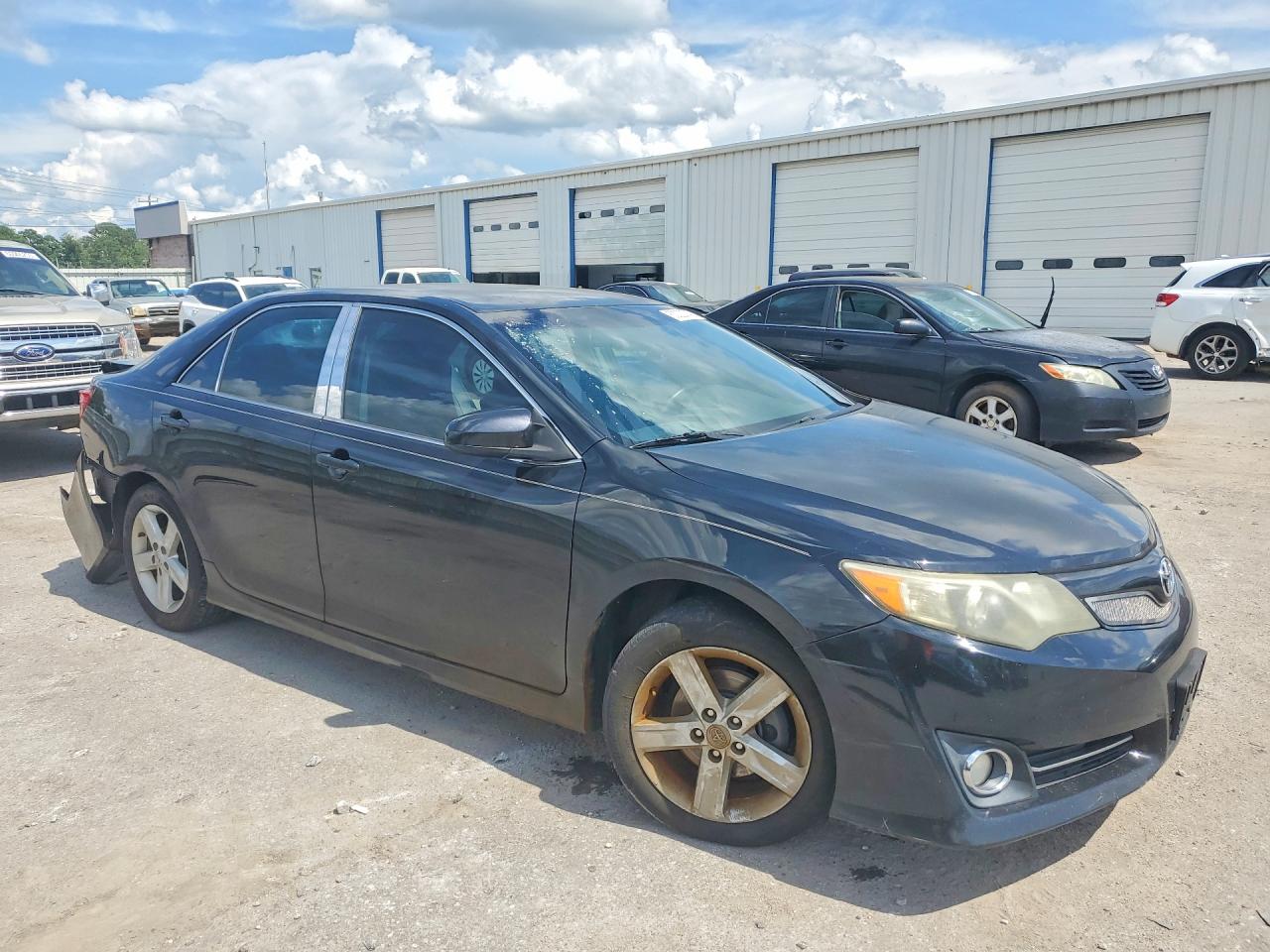 2012 Toyota Camry Se Black vin: 4T1BF1FKXCU503971
