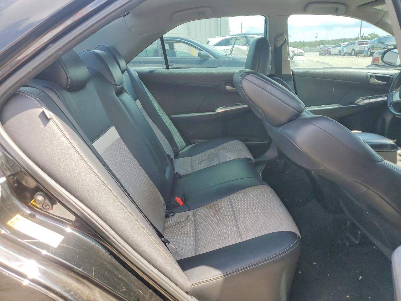 2012 Toyota Camry Se Black vin: 4T1BF1FKXCU503971