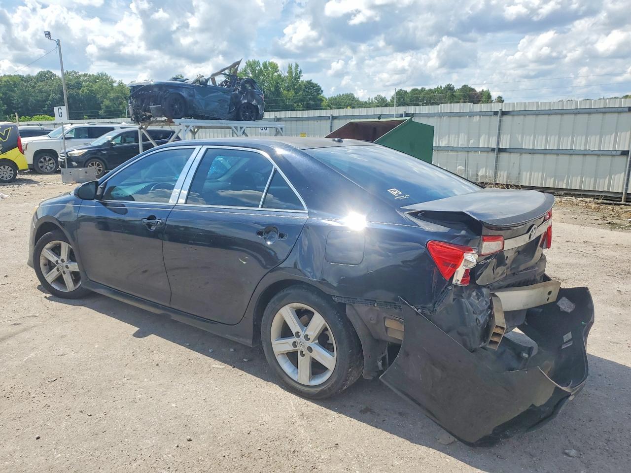 2012 Toyota Camry Se Black vin: 4T1BF1FKXCU503971