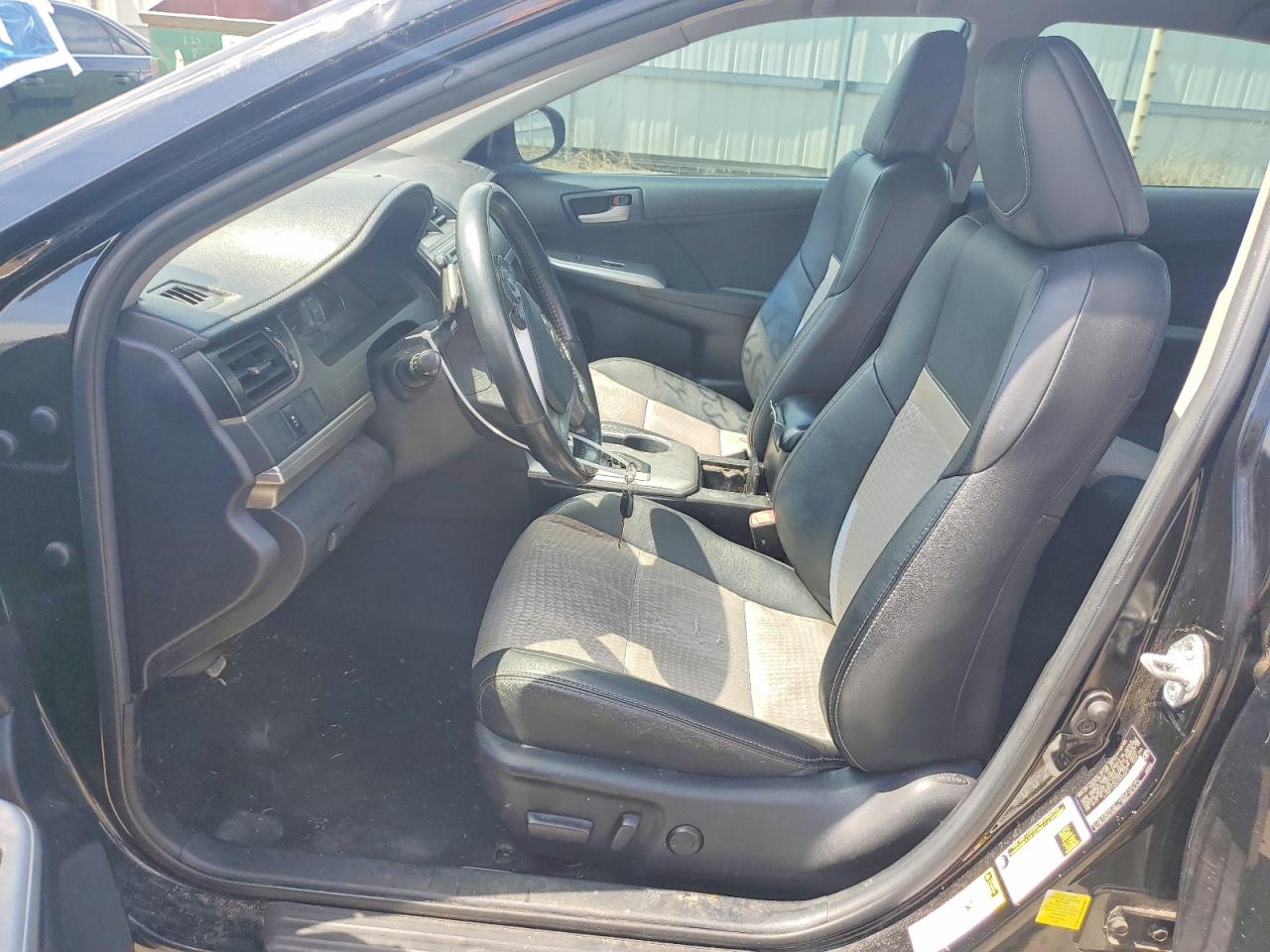 2012 Toyota Camry Se Black vin: 4T1BF1FKXCU503971