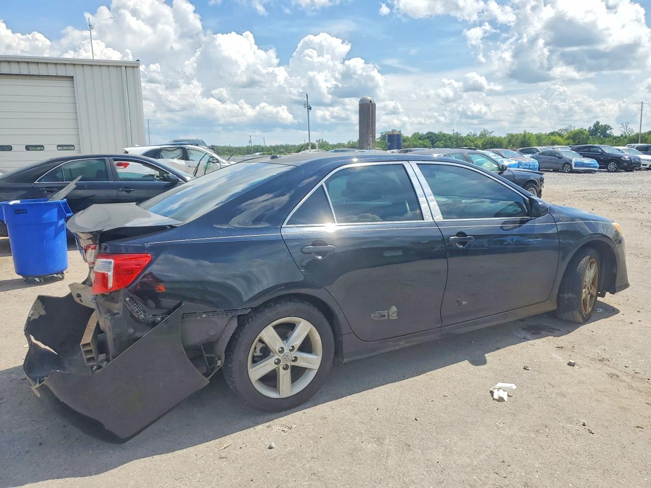 2012 Toyota Camry Se Black vin: 4T1BF1FKXCU503971
