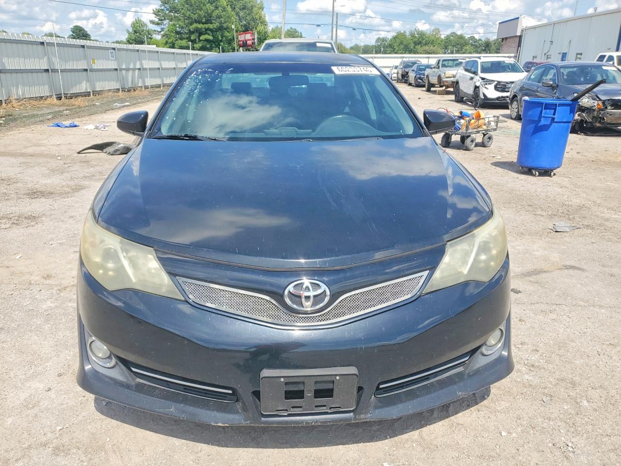 2012 Toyota Camry Se Black vin: 4T1BF1FKXCU503971
