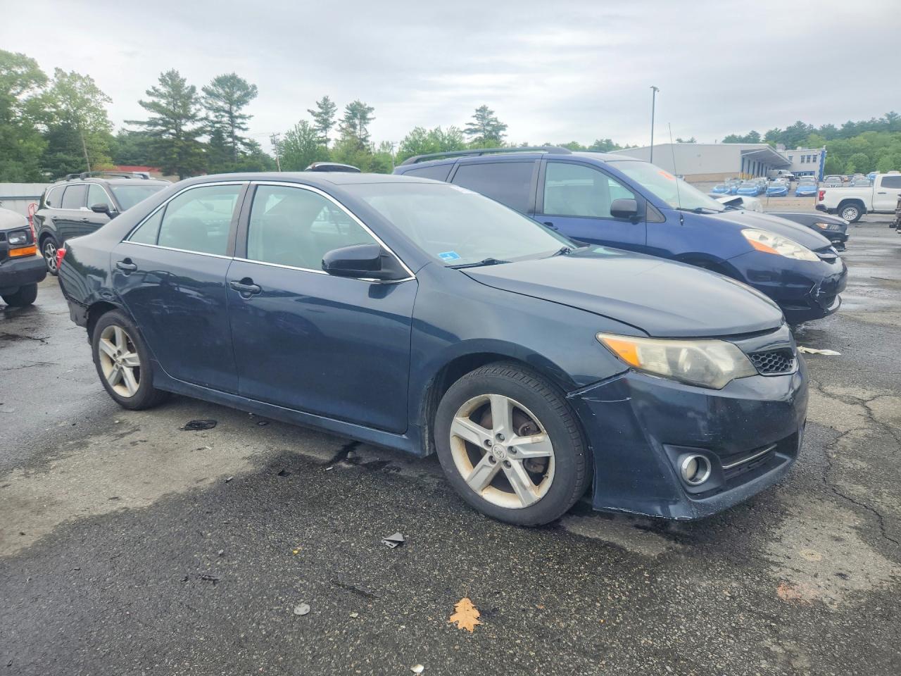 2012 Toyota Camry Se Black vin: 4T1BF1FKXCU504747