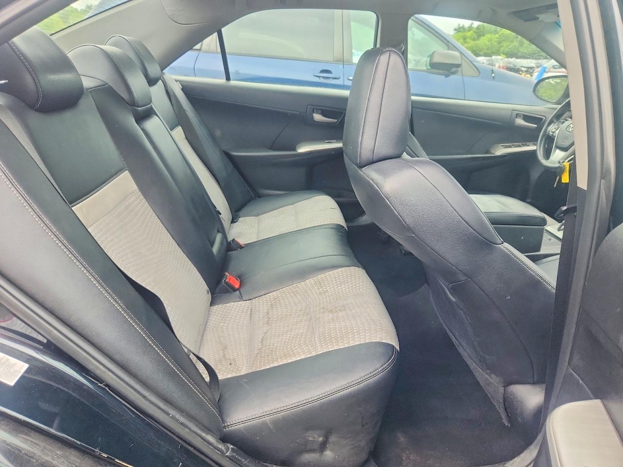 2012 Toyota Camry Se Black vin: 4T1BF1FKXCU504747