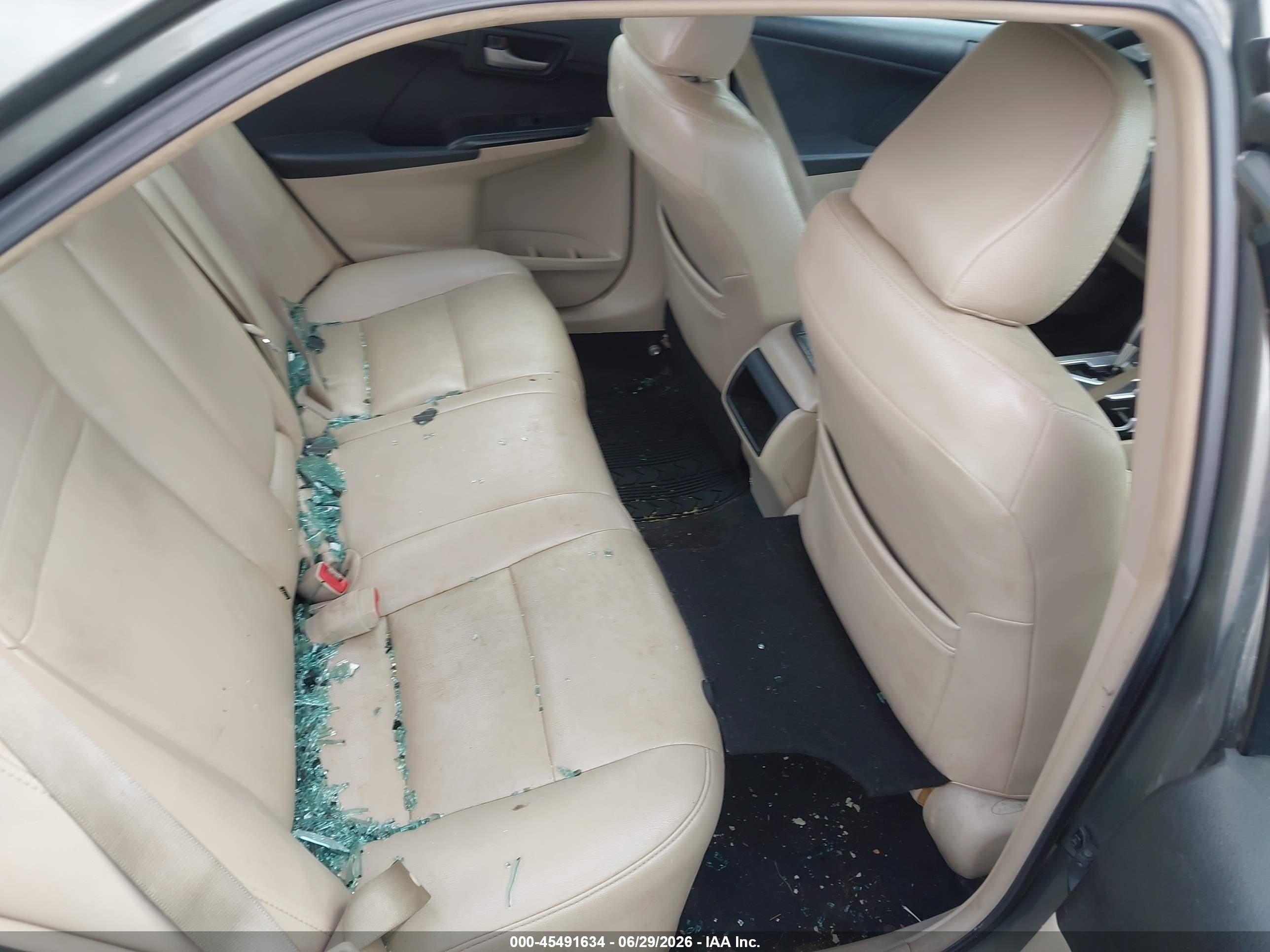 2012 Toyota Camry Le Gray vin: 4T1BF1FKXCU529146