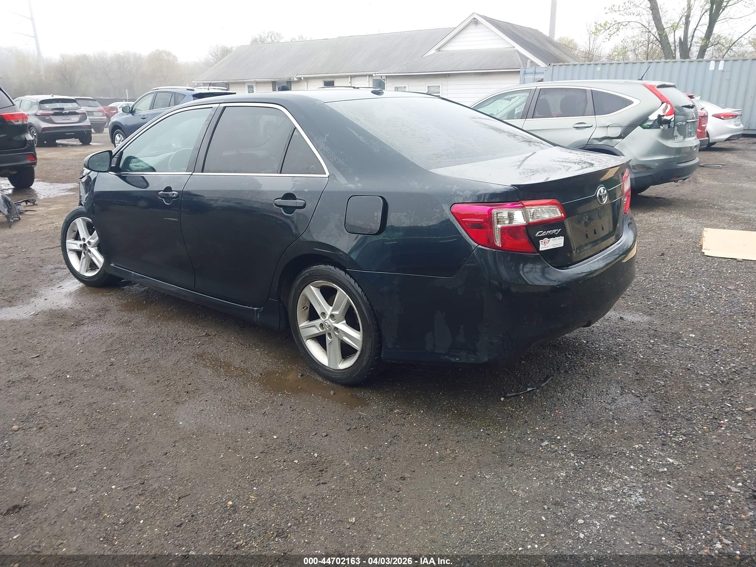 2012 Toyota Camry Se Blue vin: 4T1BF1FKXCU530250
