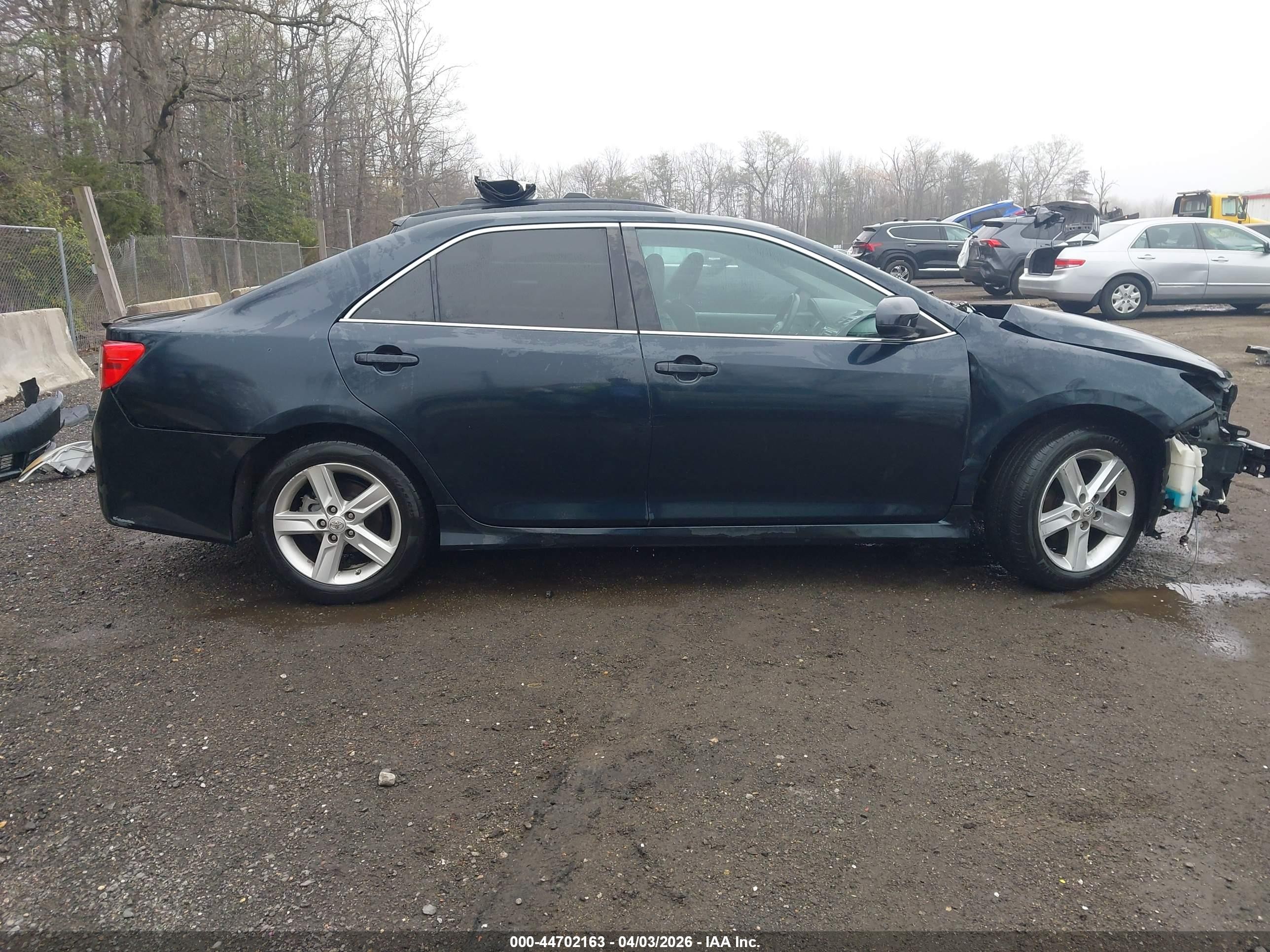 2012 Toyota Camry Se Blue vin: 4T1BF1FKXCU530250