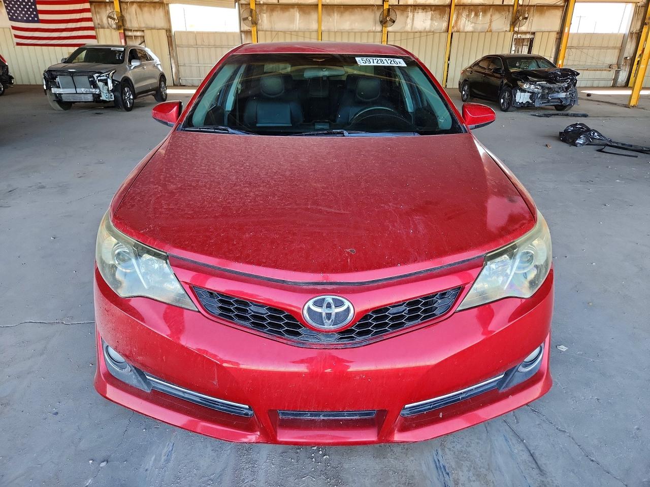 2012 Toyota Camry Se Красный vin: 4T1BF1FKXCU547050