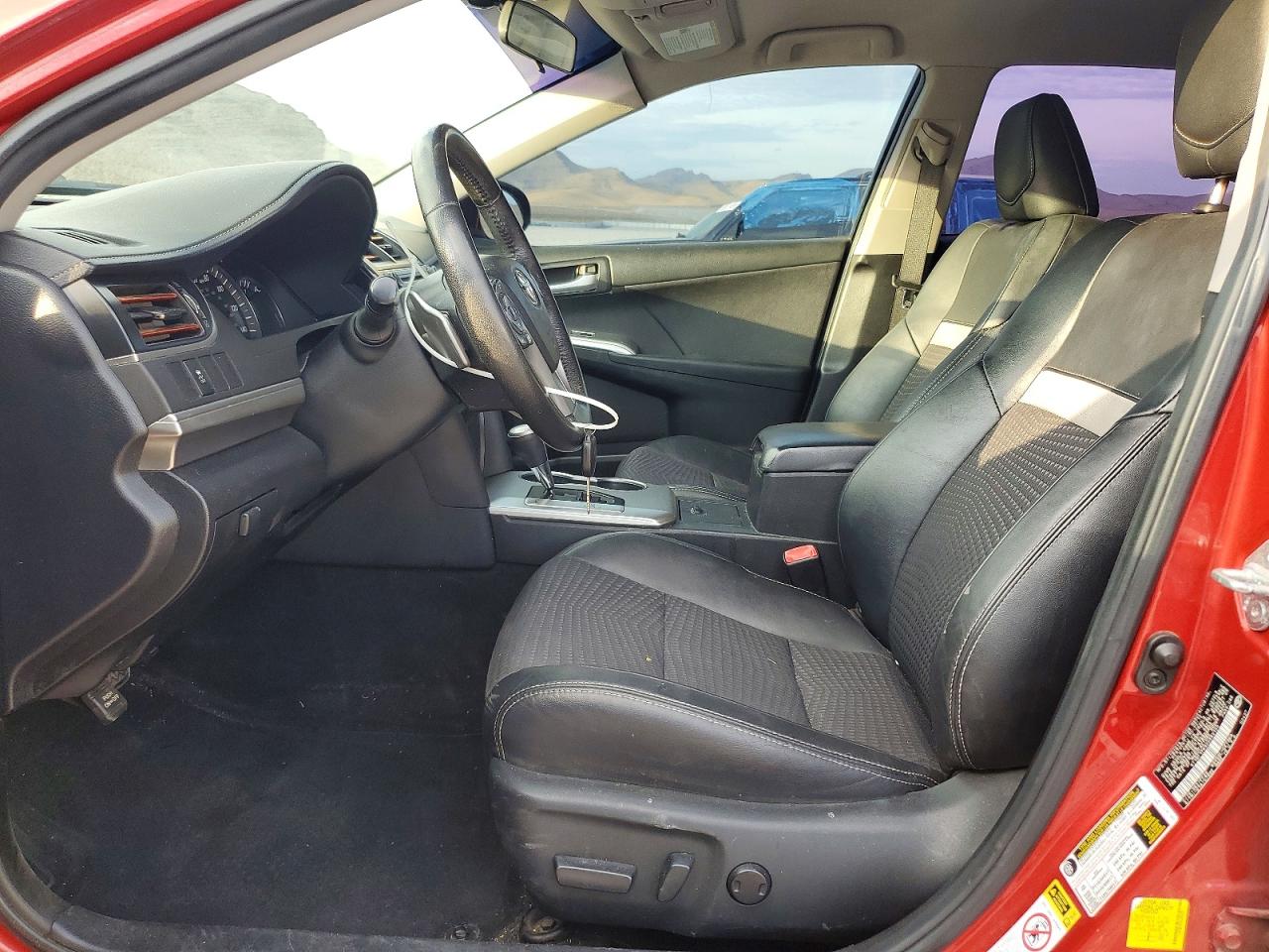 2012 Toyota Camry Se Red vin: 4T1BF1FKXCU553155