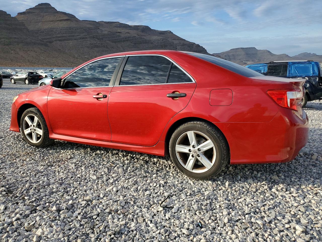 2012 Toyota Camry Se Red vin: 4T1BF1FKXCU553155