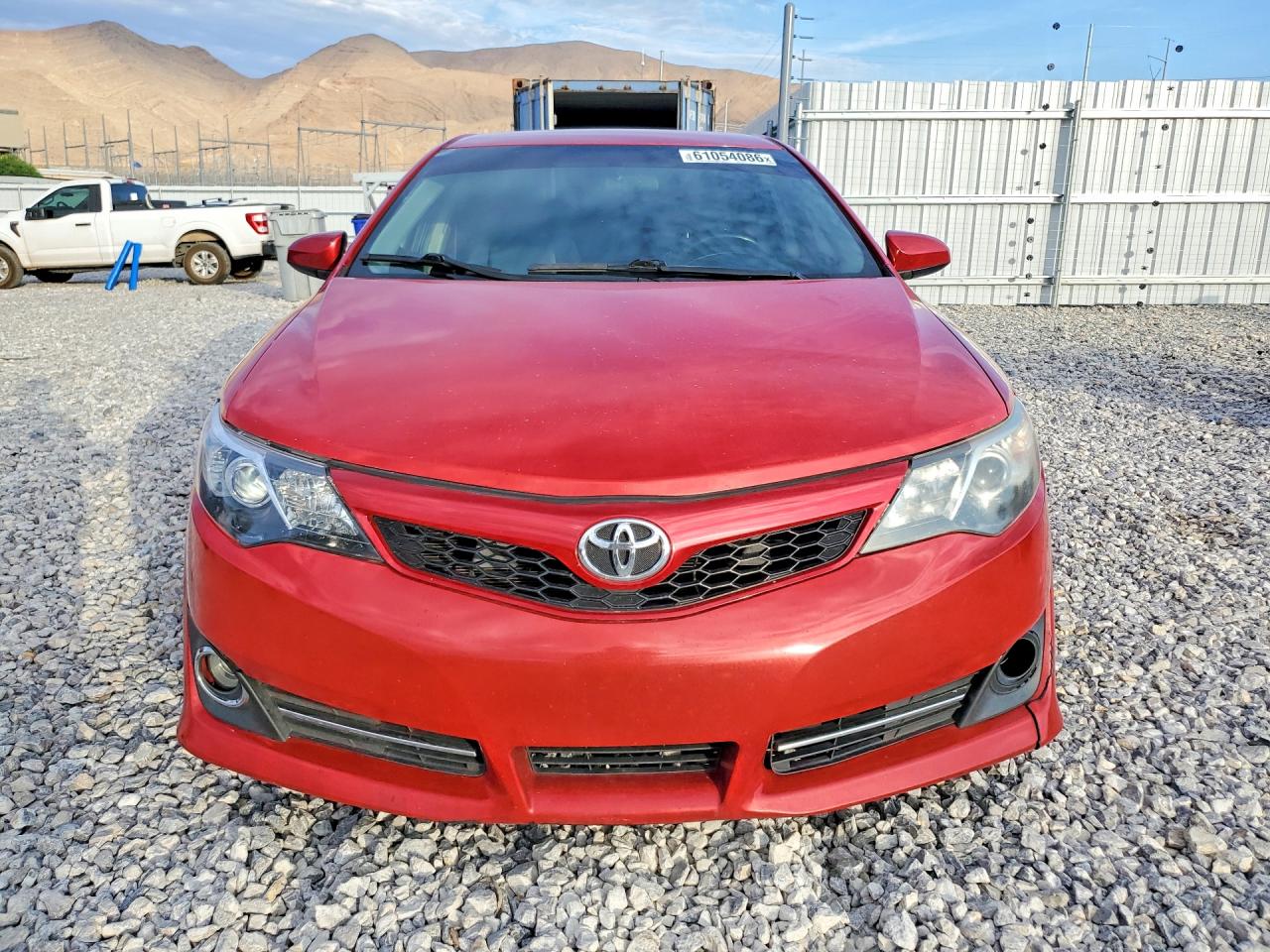 2012 Toyota Camry Se Red vin: 4T1BF1FKXCU553155