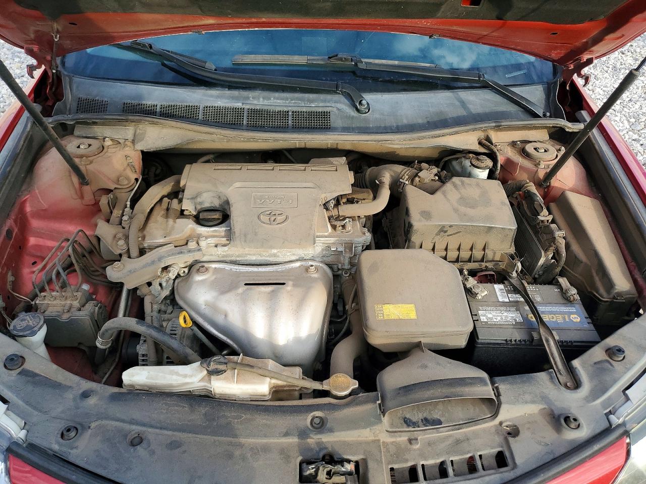 2012 Toyota Camry Se Red vin: 4T1BF1FKXCU553155