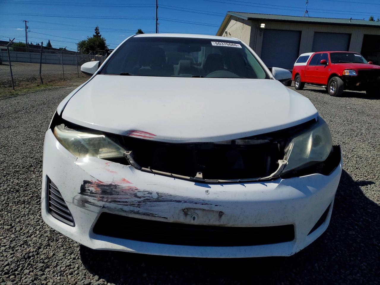 2012 Toyota Camry Le White vin: 4T1BF1FKXCU562468