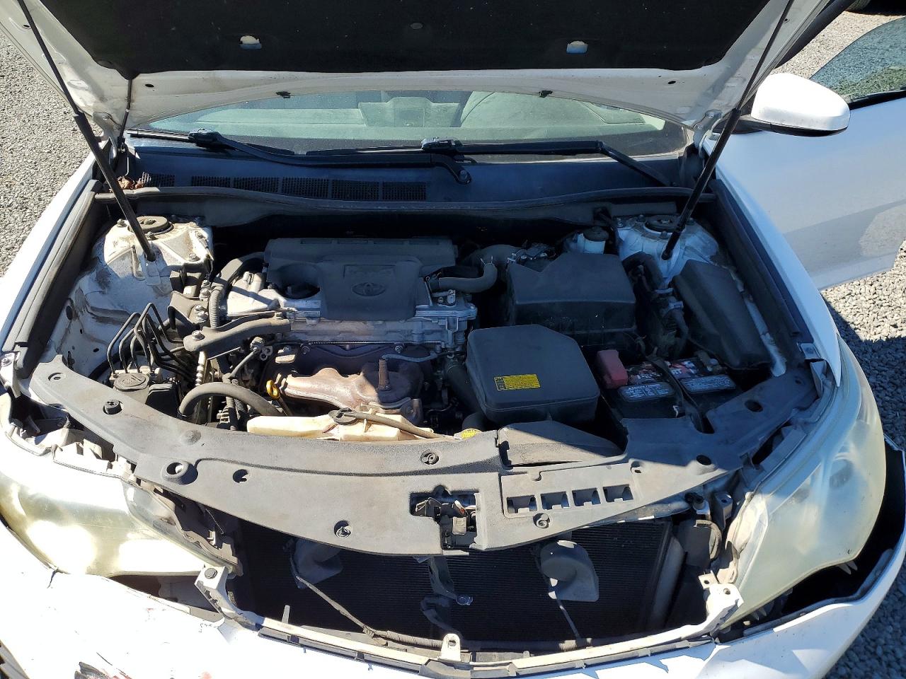 2012 Toyota Camry Le White vin: 4T1BF1FKXCU562468
