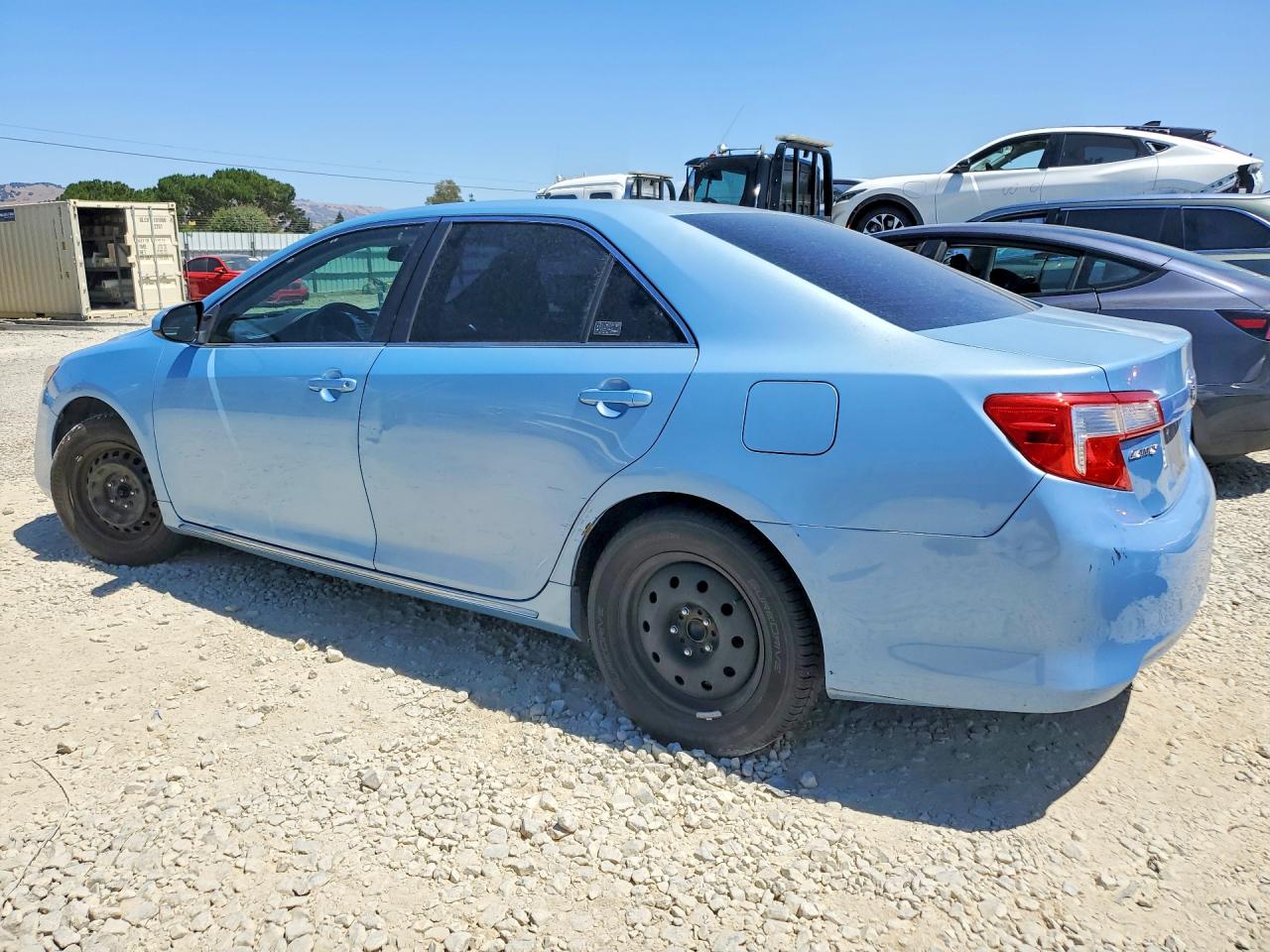 2012 Toyota Camry Le Blue vin: 4T1BF1FKXCU564222