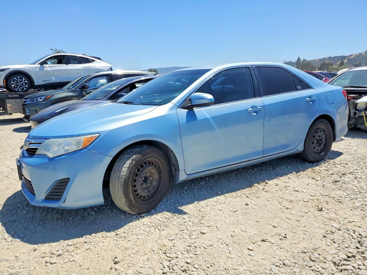 2012 Toyota Camry Le Blue vin: 4T1BF1FKXCU564222