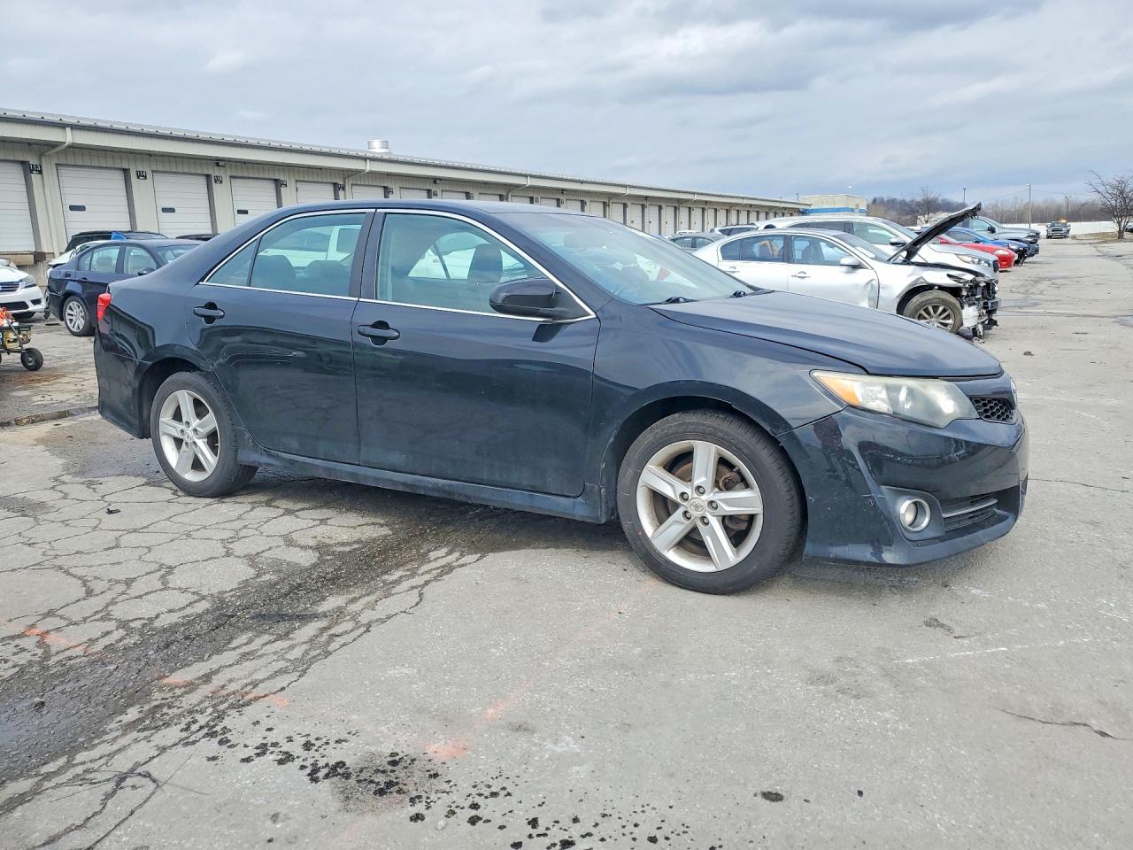 2012 Toyota Camry Se Black vin: 4T1BF1FKXCU570151