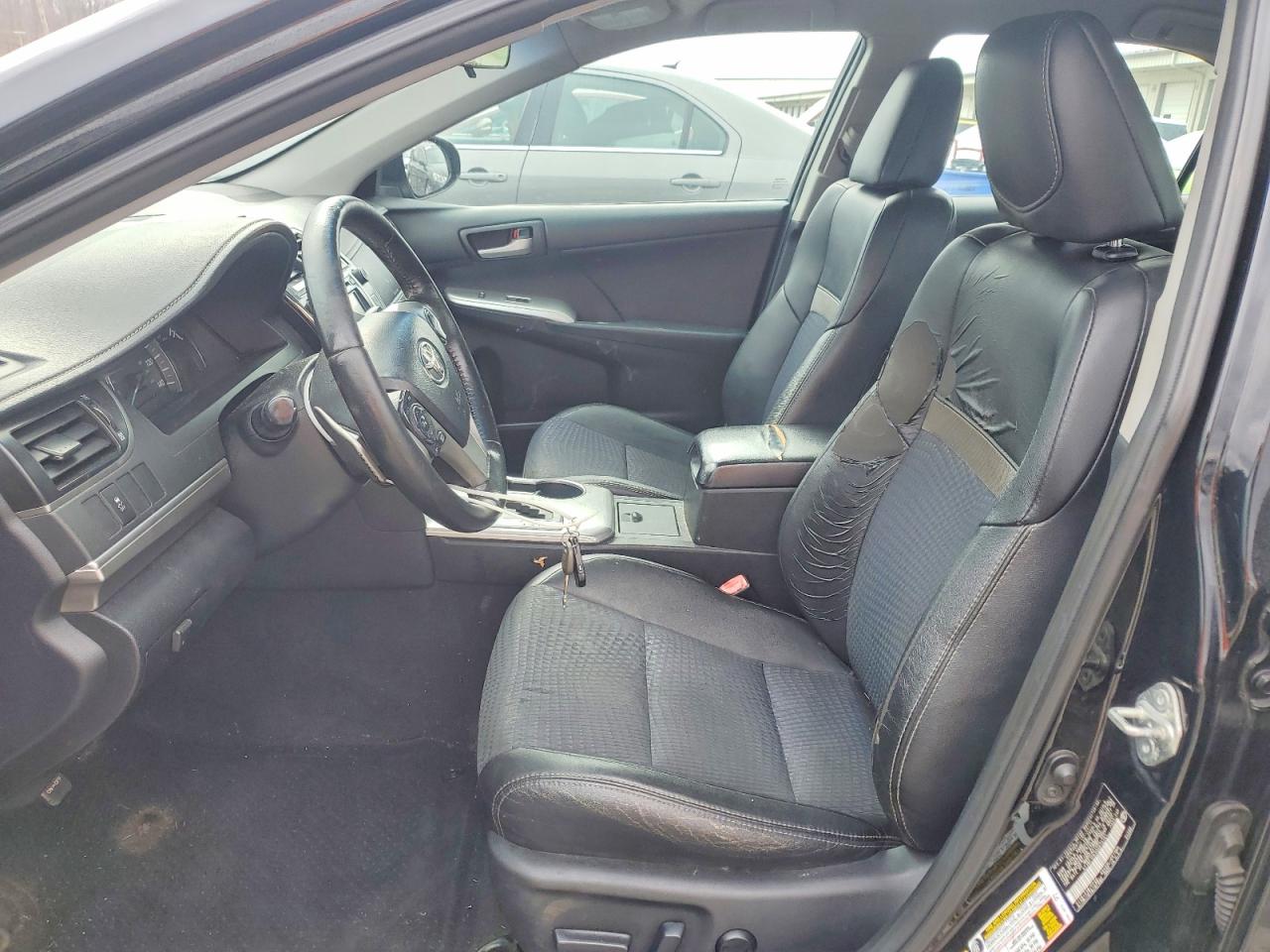 2012 Toyota Camry Se Black vin: 4T1BF1FKXCU570151