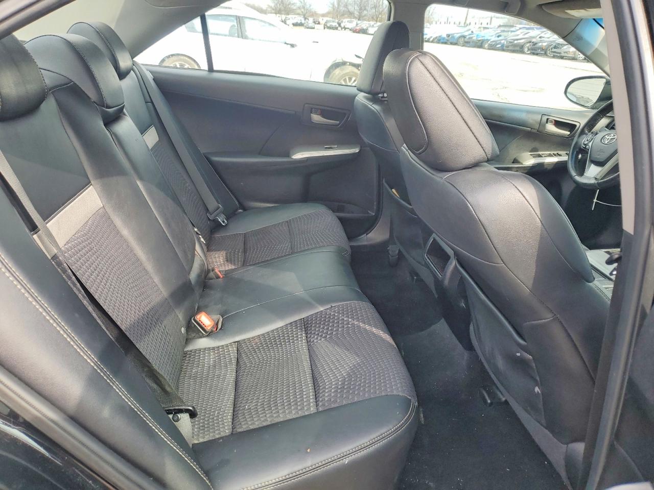 2012 Toyota Camry Se Black vin: 4T1BF1FKXCU570151