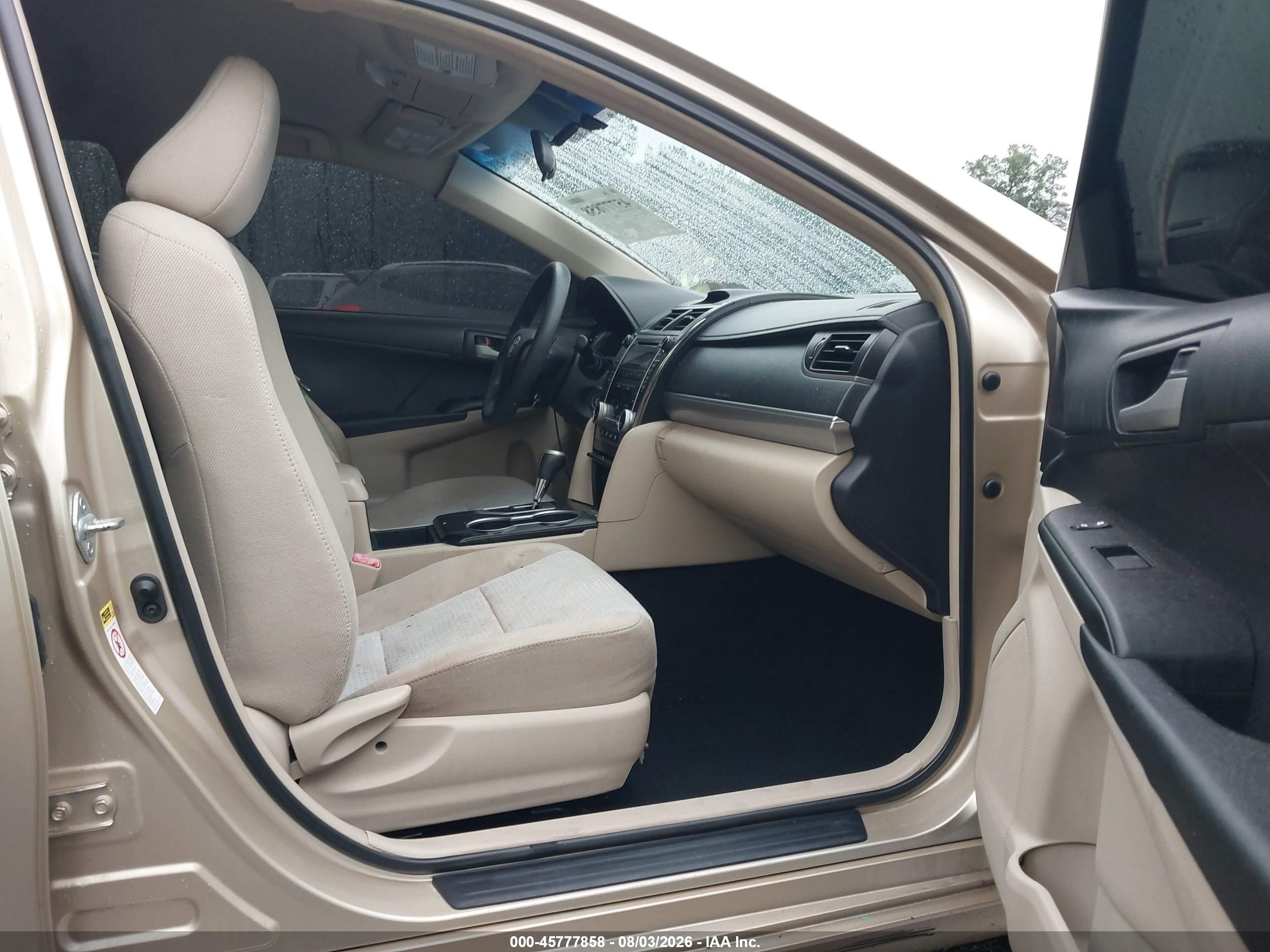 2012 Toyota Camry L Gold vin: 4T1BF1FKXCU576080