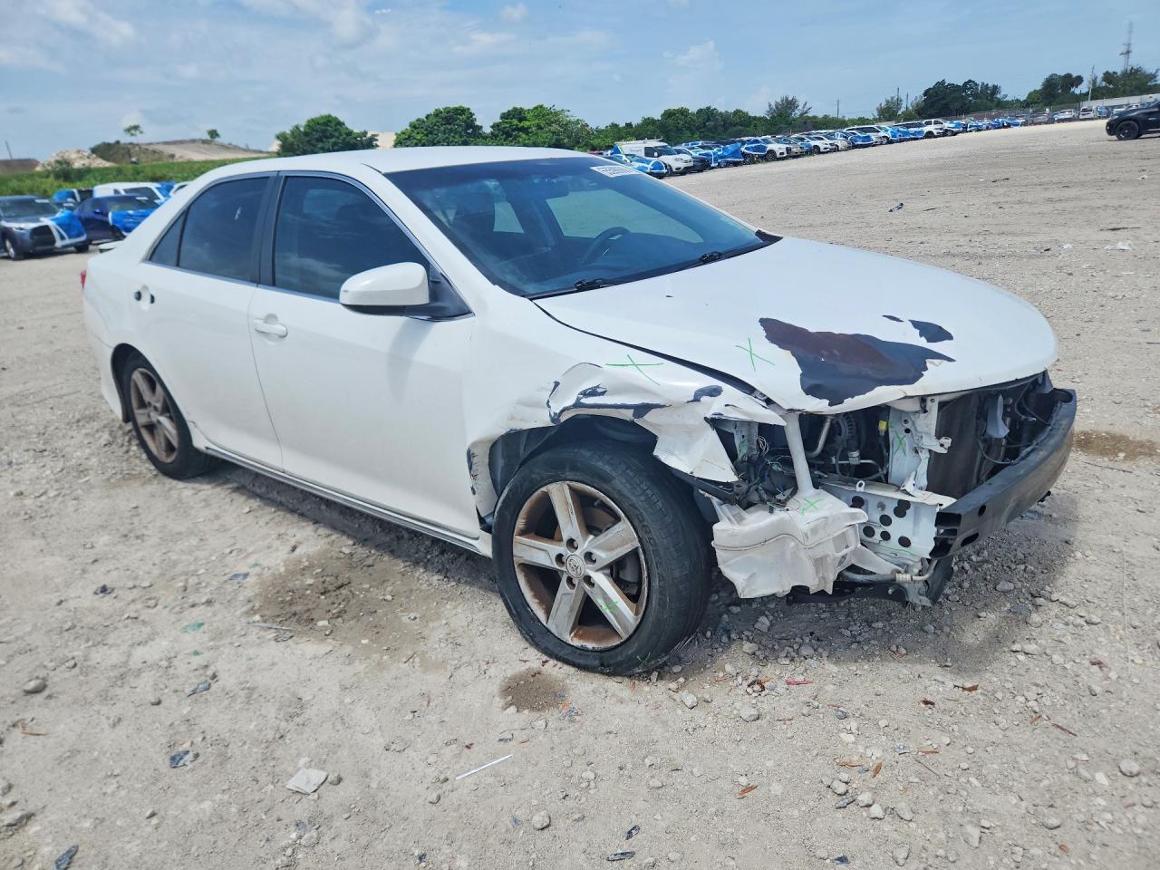 2012 Toyota Camry Se Белый vin: 4T1BF1FKXCU577312