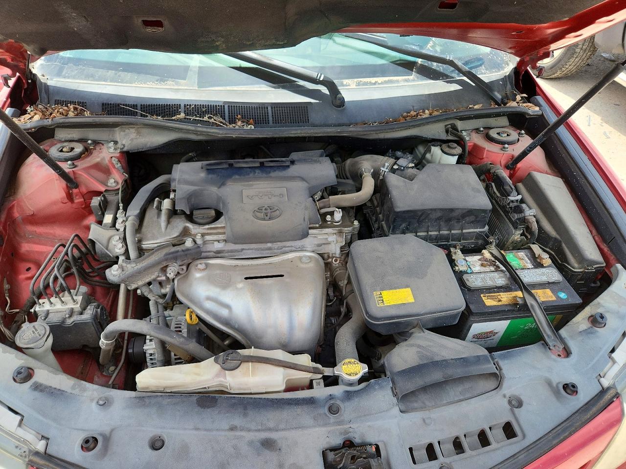 2012 Toyota Camry Se Red vin: 4T1BF1FKXCU590934