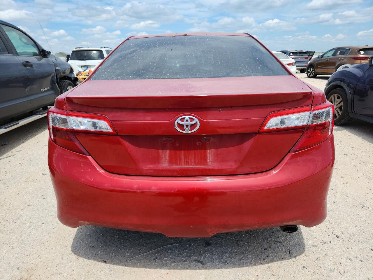 2012 Toyota Camry Se Red vin: 4T1BF1FKXCU590934