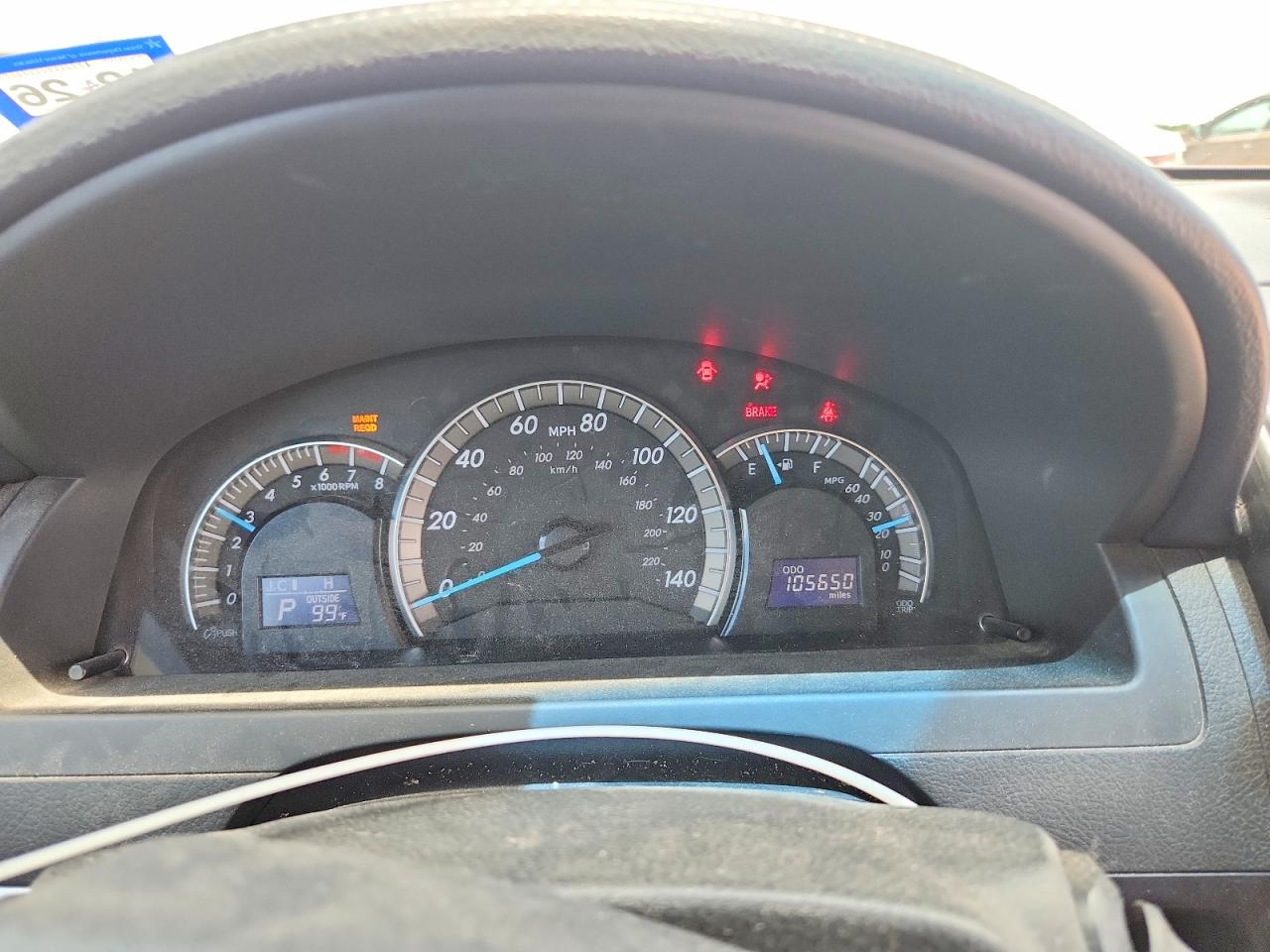 2012 Toyota Camry Se Red vin: 4T1BF1FKXCU590934